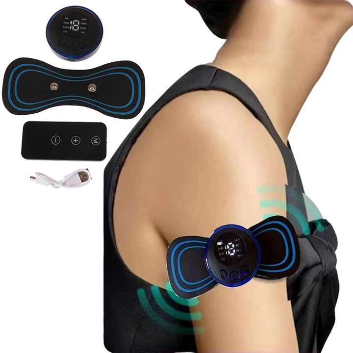 Mini Portable Electric Pulse Neck Massager