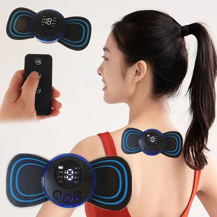 Mini Portable Electric Pulse Neck Massager