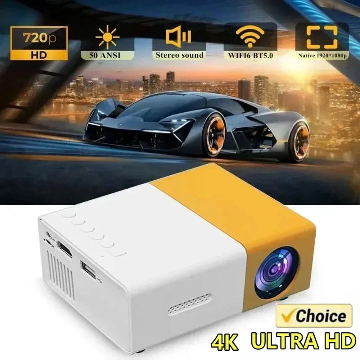 MINI Projector Portable Home Theater